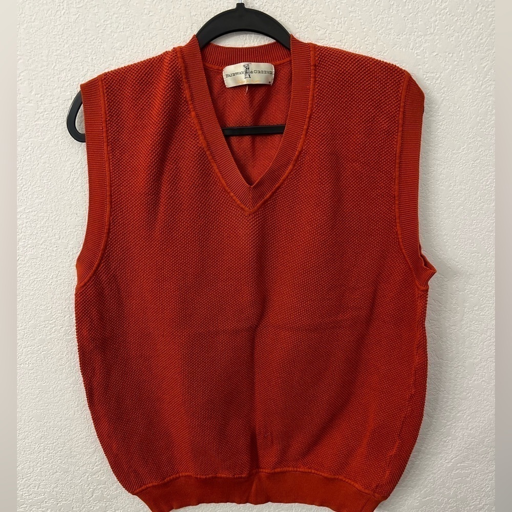 Fairway & Greene golf sweater vest size XL